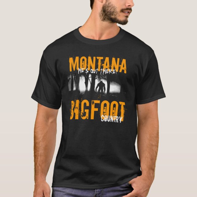 Manar Montana Bigfoot T-Shirt (Framsida)