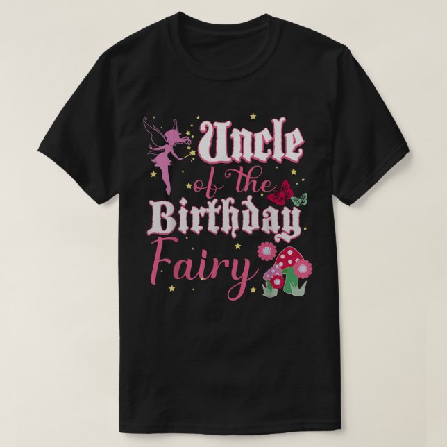 Manar morbror Fairy Princess Girl Girl Mus T Shirt (Design framsida)