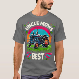 Manar morbror Mows Best Gräsmatta e Pappa Mving fa T Shirt