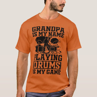 Manar morfar är min Namn som spelar dammar är mitt T Shirt