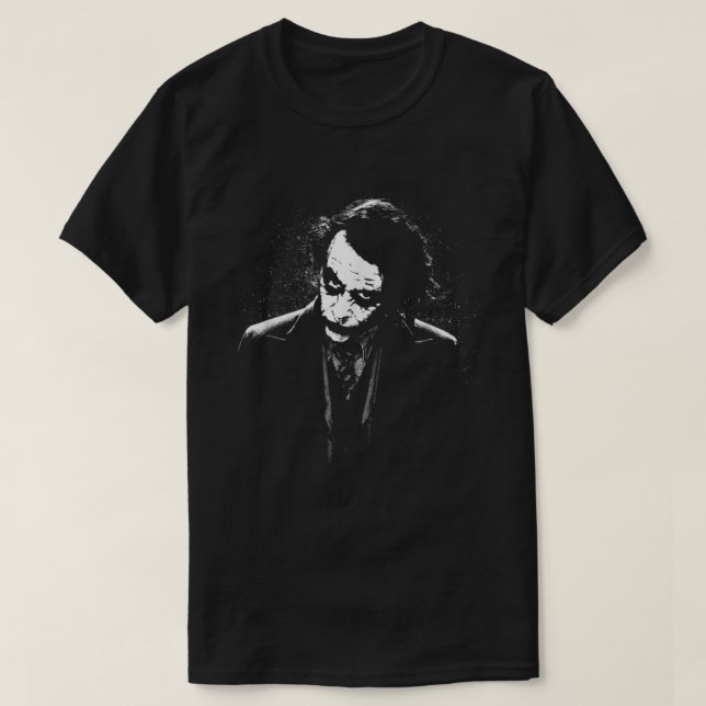 Manar Mörk Knight Mörk Joker T Shirt (Design framsida)