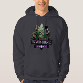 Manar mörka Hooded tröja - Tuscarorastam NC Hoodie
