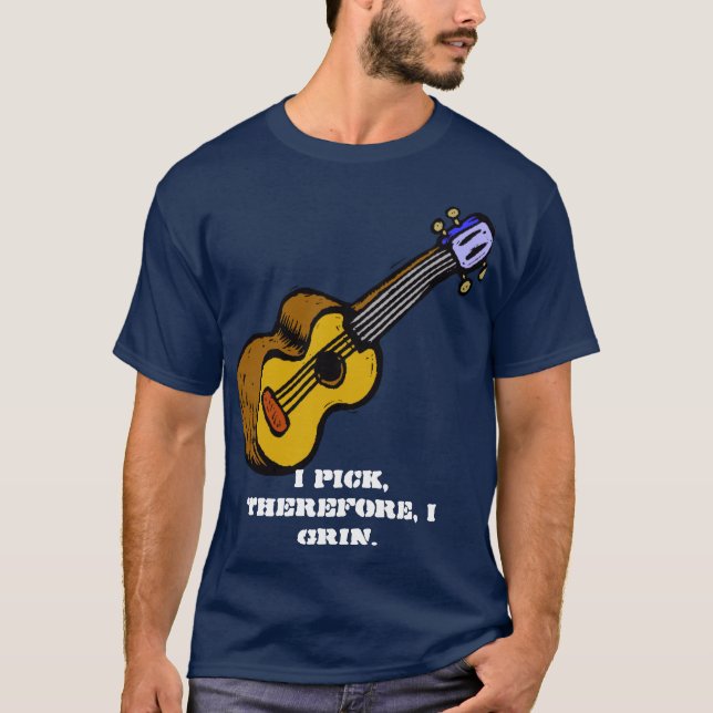 Manar mörka T-tröja Tee (Framsida)