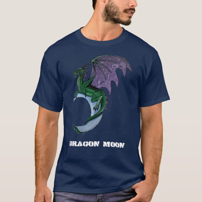 Manar mörka T-tröja Tee Shirt (Framsida)