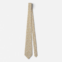 Manar mot Grått Guld Patterned Tie Slips