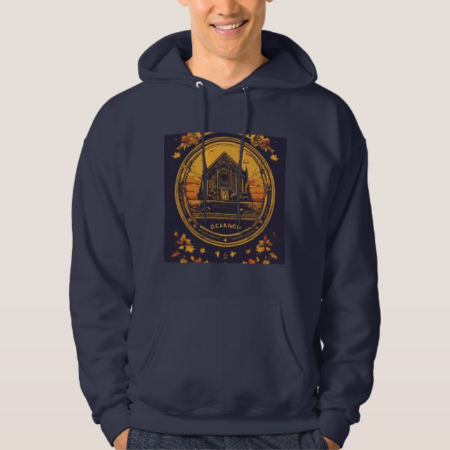 Manar Motivational Graphic Hoodie - Inspire Your J (Framsida)