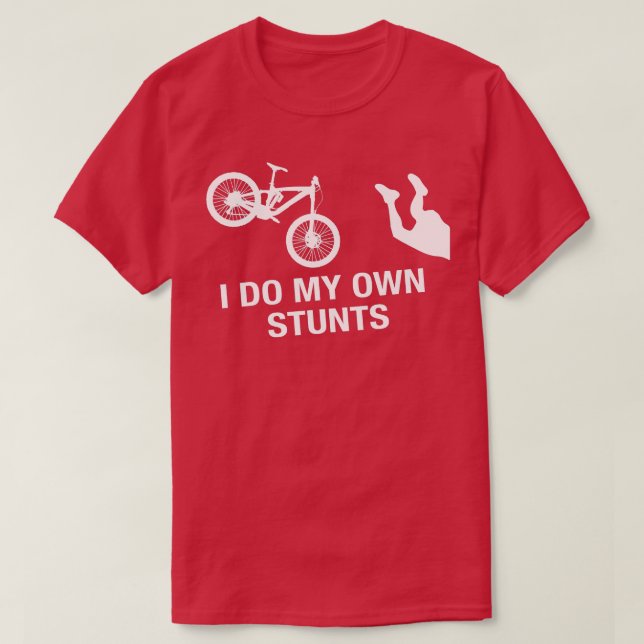 Manar Mountain Bike I gör mina egna stöttskador T Shirt (Design framsida)
