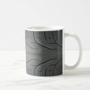 Manar mugg för kaffe för däckdäckmönster