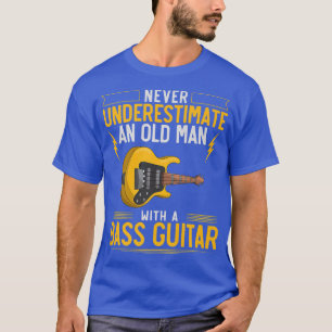 Manar Music Retrött Bass Guitarist Manar Pension B T Shirt