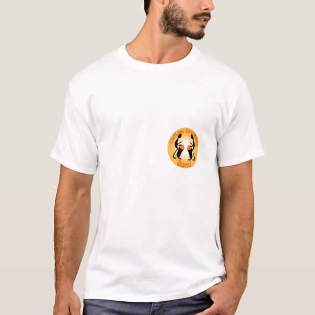 Manar musikband för fredlöshandelsresande tee shirt (Framsida)