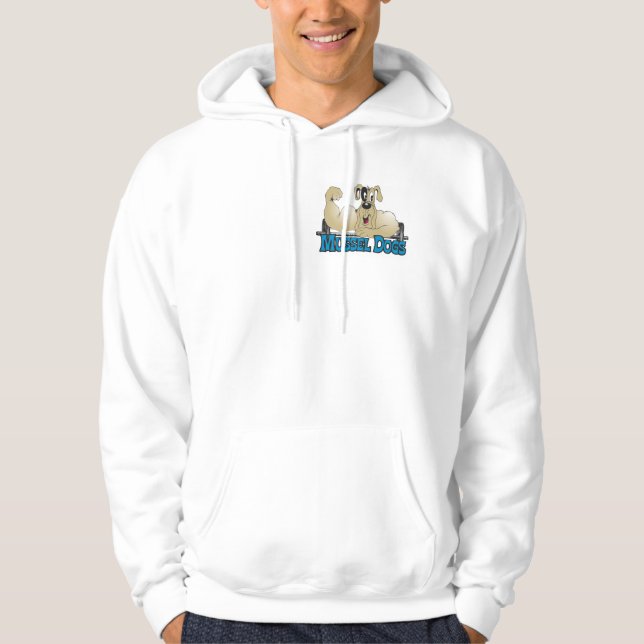 Manar mussla förföljer tröjan hoodie (Framsida)