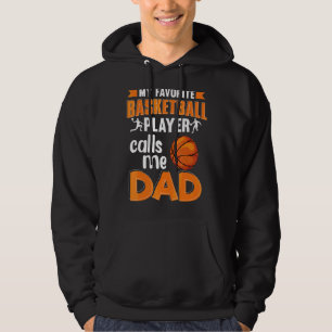 Manar My Favorite Basketball Player kallar mig Pap Hoodie