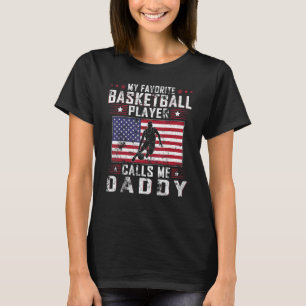 Manar My Favorite Basketball Player kallar mig pap T Shirt