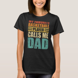 Manar My Favorite Basketball Player kallar mig Pap T Shirt