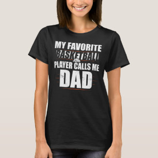 Manar My Favorite Basketball Player ringer mig Pap T Shirt