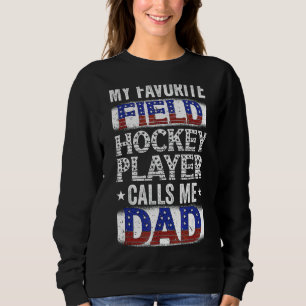 Manar My Favorite Fält Hockey Player ringer mig Pa T Shirt
