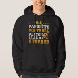 Manar My Favorite Football Player kallar mig Stepd Hoodie