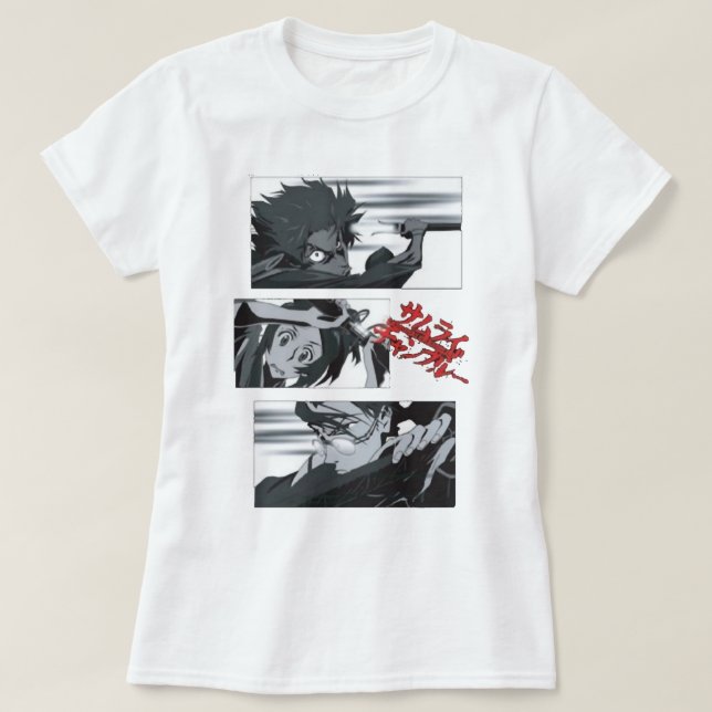Manar My Favorite Manga Samurai Anime Champloo Gif T Shirt (Design framsida)