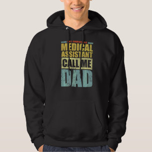 Manar My Favorite Medical Assistant ringer mig Pap Hoodie