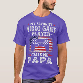 Manar My Favorite Video Game Player anropar mig Pa T Shirt