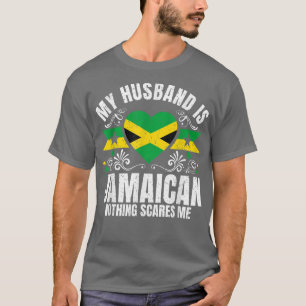 Manar My Make är Jamaican Pride Flagga Heritage Ro T Shirt