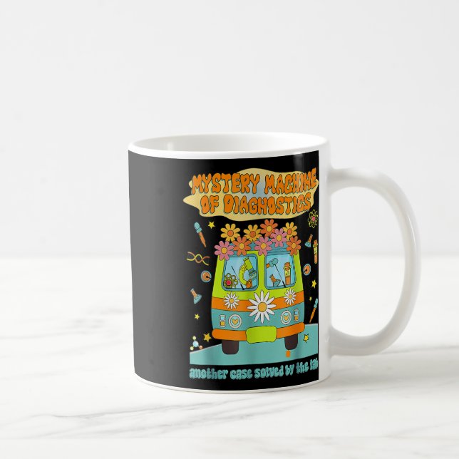Manar Myasty Maskin av Diagnostics Lab Tech Lab Vi Kaffemugg (Höger)