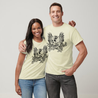 Manar Natural TSOI skalle w/vingar Tee Shirt