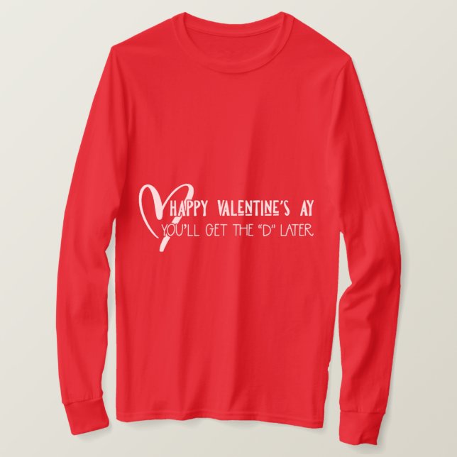 Manar Naughty Valentine Day T-Shirt (Design framsida)
