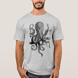 Manar nautisk bläckfiskskjorta tee shirt
