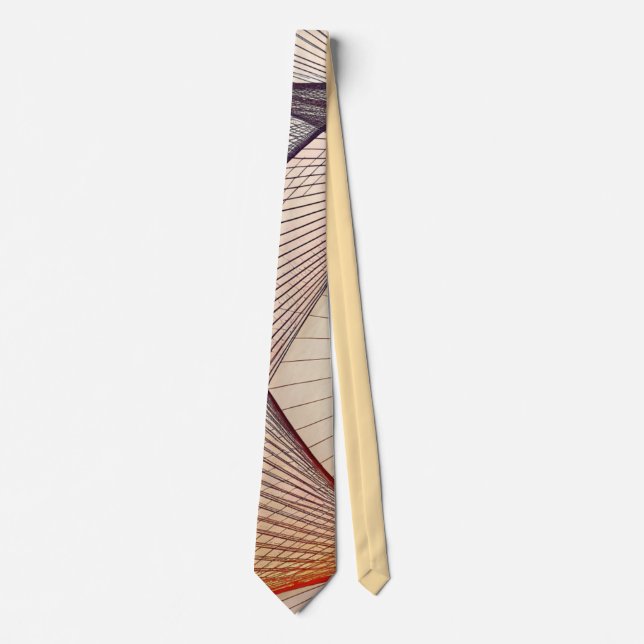 Manar Neck Tie för geometrisk Abstrakt Slips (Framsida)