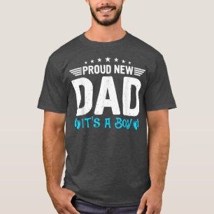 Manar New Pappa Gender Reveal Party Proud New Papp T Shirt