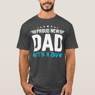Manar New Pappa Gender Reveal Party Proud New Papp T Shirt