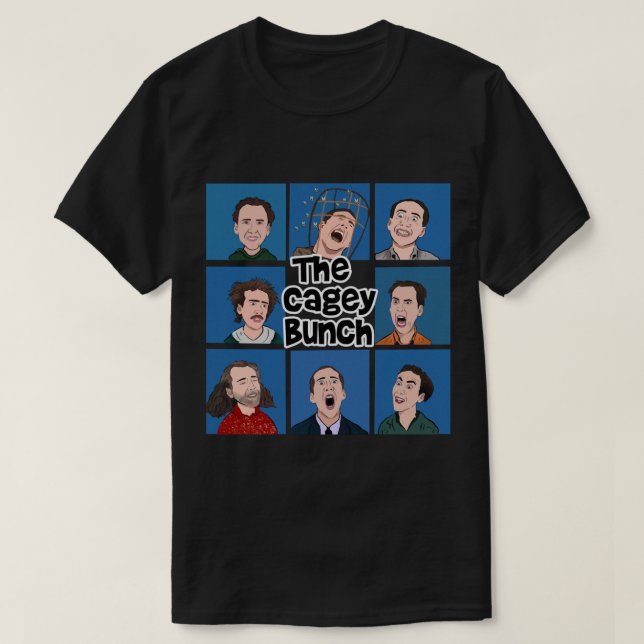 Manar Nicholas Cage Gifter till julklapp T Shirt (Design framsida)