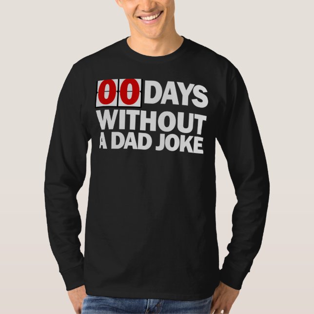 Manar noll dagar utan Pappa T Shirt (Framsida)