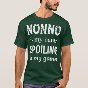 Manar Nonno är min Namn-Italien, italiensk morfar T Shirt