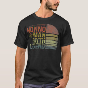 Manar Nonno Man Myth Legend Vintage Manar Retro Cl T Shirt
