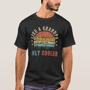 Manar Nonno som en farfar-För manar kylare T Shirt