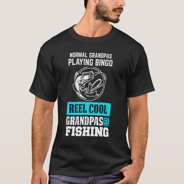 Manar Normal Grandpas Watch Football Real Coola Go T Shirt (Framsida)