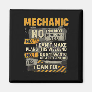 Manar nr Im inte ignorerar dig mekaniska Wrench Hu Magnet