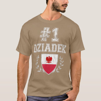 Manar Number One Dziadek Vintage Polsk farfar T Shirt