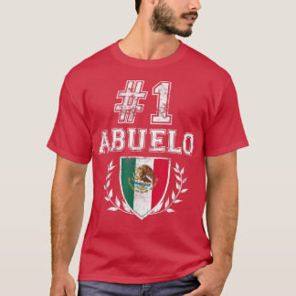Manar nummer ett Abuelo Latino Spansk farfar  T Shirt