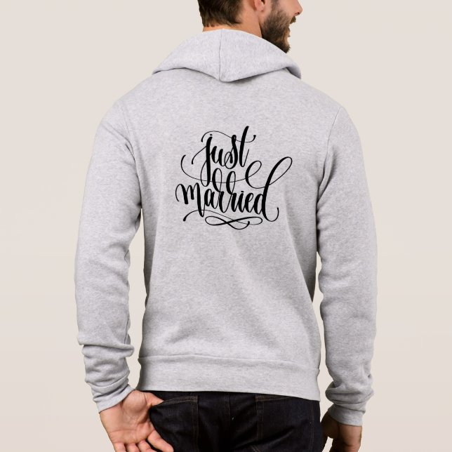 Manar Ny gifta Hoodie T Shirt (Baksida)