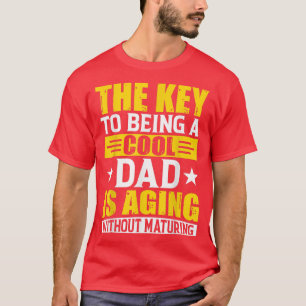 Manar Nyckel till att vara Coola Pappa är ett lust T Shirt