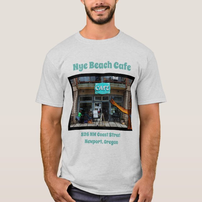Manar Nye Beach Cafe Shirt T (Framsida)
