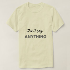 Manar och kvinnors text t-shirt