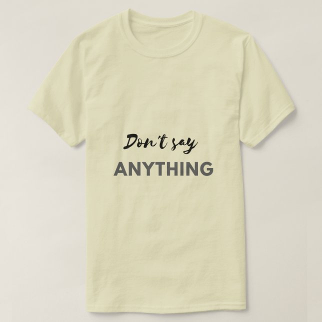 Manar och kvinnors text t-shirt (Design framsida)