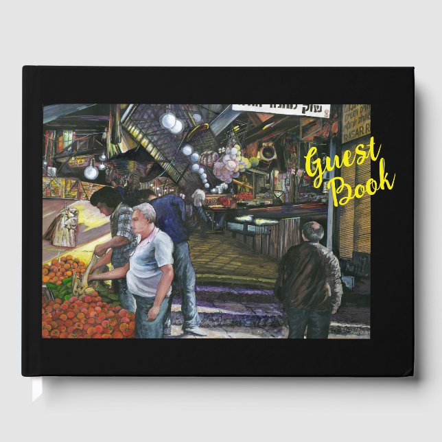 Manar of Commerce, Jerusalem Gästböcker (Framsida)