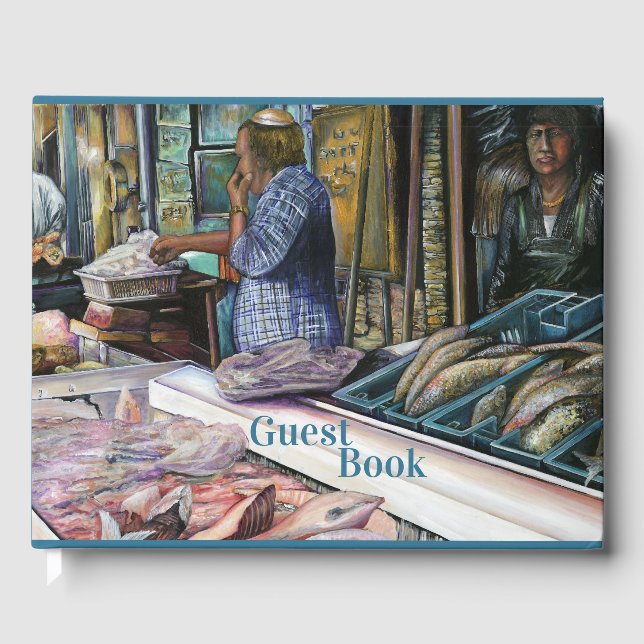 Manar of Desert, gåvor till havet, Jerusalem Gästböcker (Framsida)