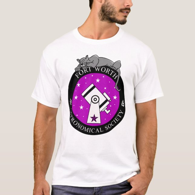 Manar Officiell Logotyp Shirt White T Shirt (Framsida)
