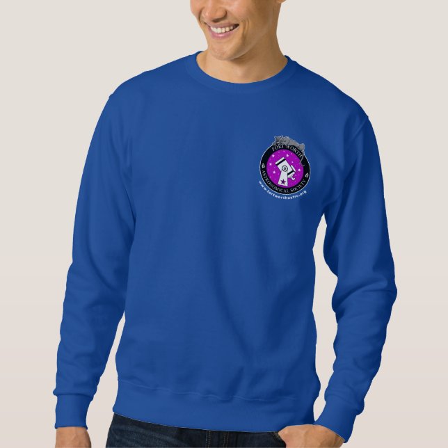 Manar Officiell Logotyp Sweatshirt Royal (Framsida)